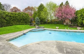 Pool Deck Cleaning
