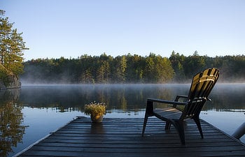 Lake Allatoona Dock Sandblasting