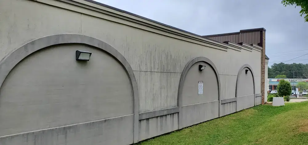 Before - Storefront Wall