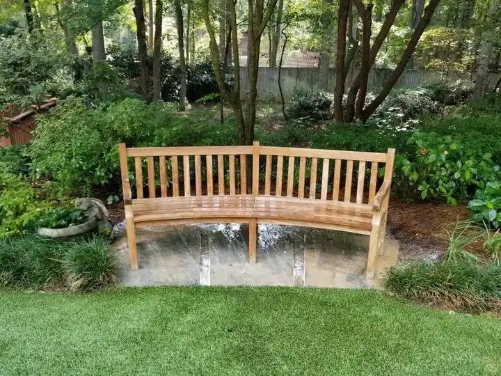 After - Garden Bench
