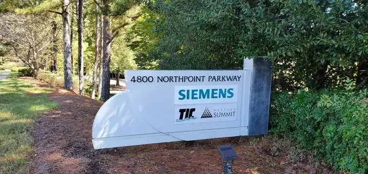 After - Monument Sign