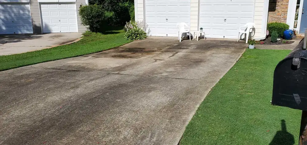 Before - Driveway Cleaning