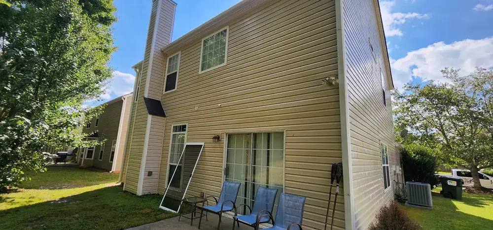 After - Siding Cleaning