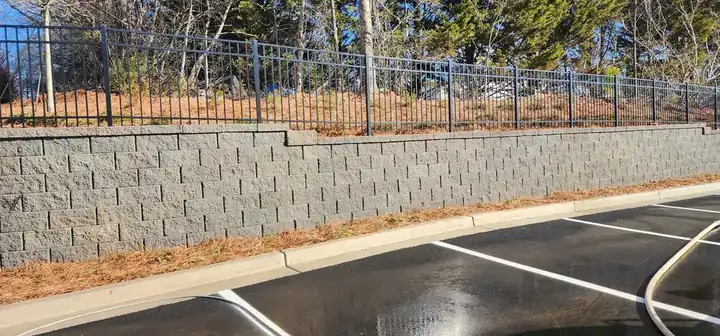 After - Retaining Wall