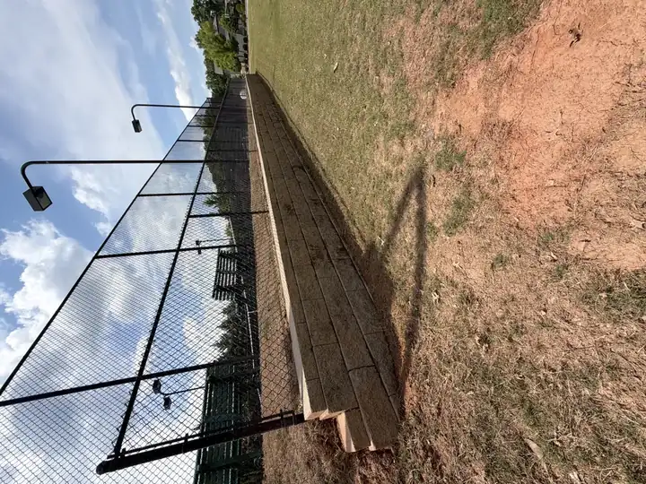 Curb and fence pressure washing in Canton, GA